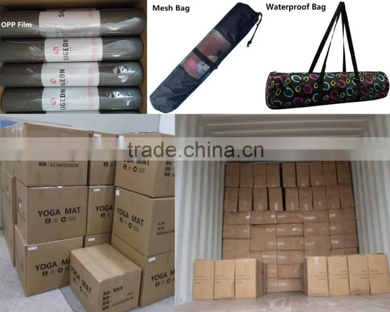 72'x24' extra thick high elastic nbr foam yoga mat with custom logo