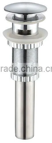 Pop-Up Push Clic Clac Brass Basin Drain