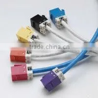 180 Degree amp keystone jack cat6 Fluke Test Passed
