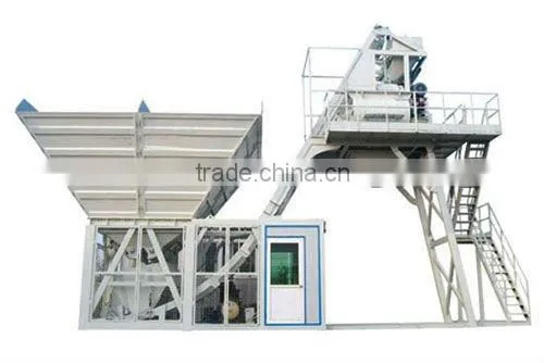 MBP2000 mobile concrete/cement batching plant(80m3/h)