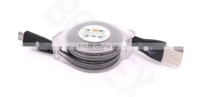 6ft 5 Pin Micro LED Light USB Charging Cable