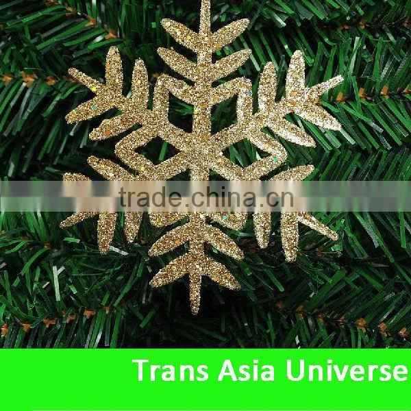 Hot Sale plastic hanging snowflake decorations
