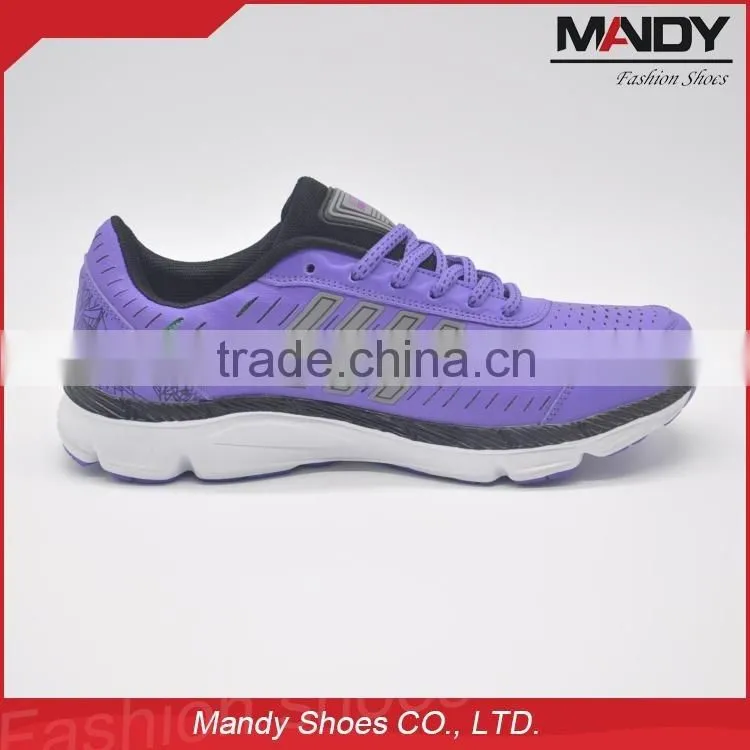 2016 new model breathable light weight air sport running shoes wholesale