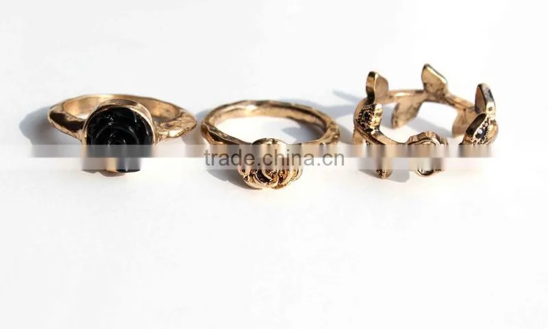 Gold Ring Designs For Girls, PT10079 Alloy Fashion Jewelry Ring Made In China Gold Ring