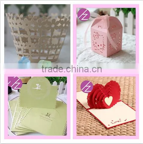2016 new design paper mandarin duck table wedding decoration JK-50