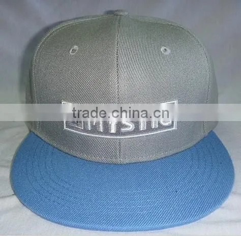 6 panel high quality embroidery patch snapback cap casquette