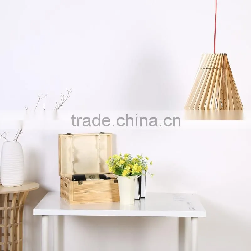 LED pendant light JK-8005B-10 led light wooden veneer pendant lamp hanging lamp
