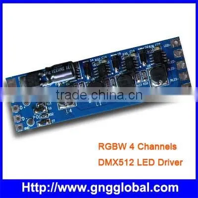 PWM*4Channels led rgb dmx decoder