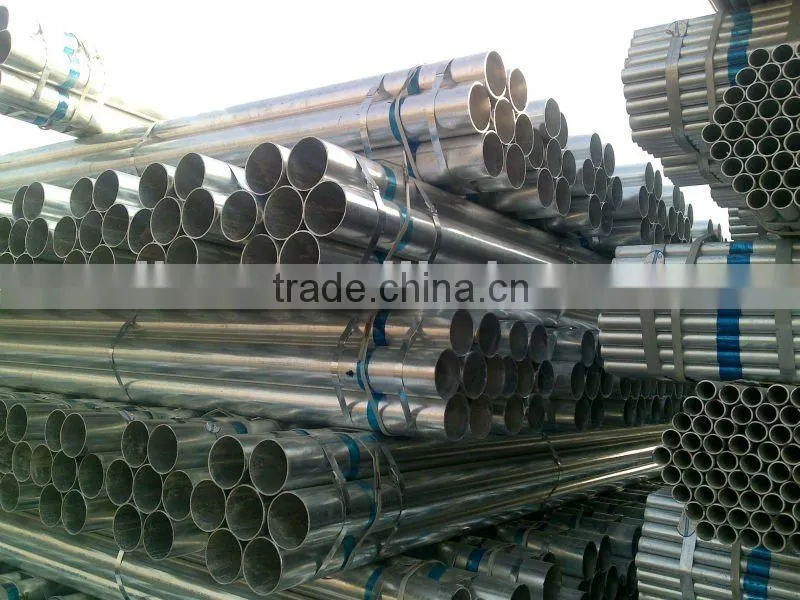 ERW galvanized steel pipe