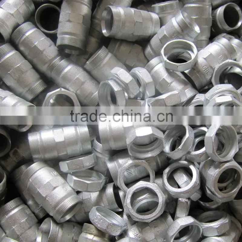 Galvanized Ductile Iron Pipe Connection for Construction Use