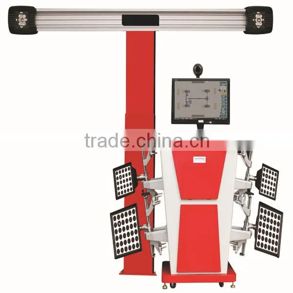 high quality Camera 500W 3d wheel alignment machine price/wheel repair equipment/wheel alignment machine for sale