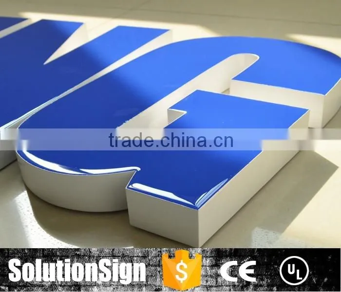 Outdoor frontlit LED Channel Letter Sign