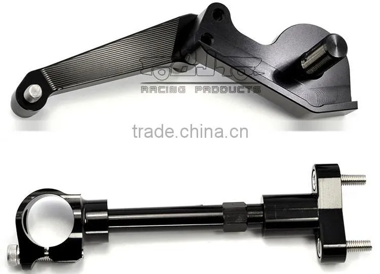 BJ-SDA-001 High Quality CNC Aluminum Motorcycle Adjustable Steering Damper Mounting Kits for Yamaha YZF R3 2015