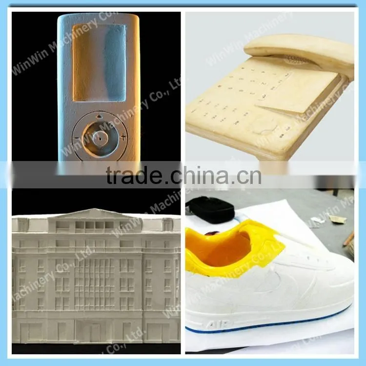 2D&3D 2000*4000mm CNC Cutting Router With Heavy Structure