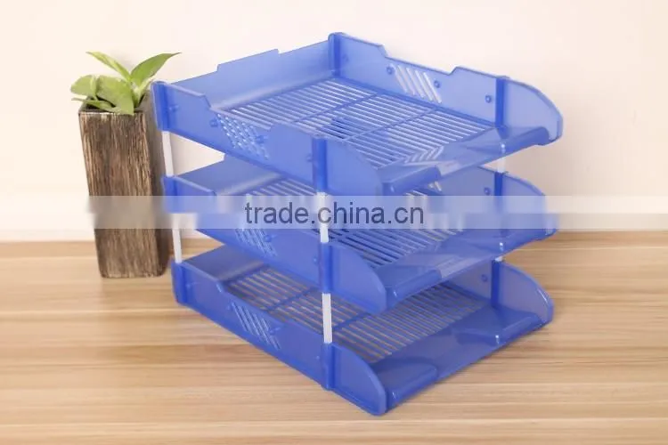 Stackable and plastic injection molding special file trays