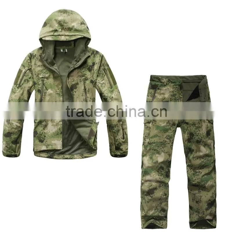 men outdoor military jacket softshell hunting clothing for winter, TAD V4.0 military uniform
