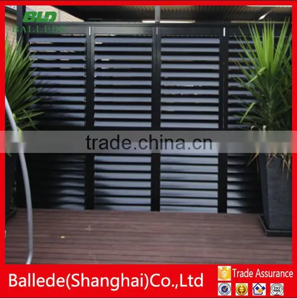 prefabricated modern type louver fence