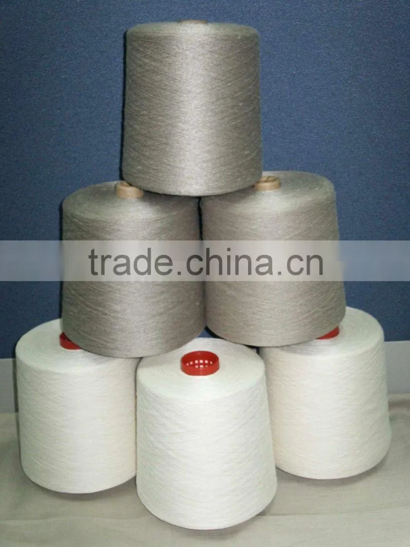 flax linen bleached yarn 16.7lea 10.5NM
