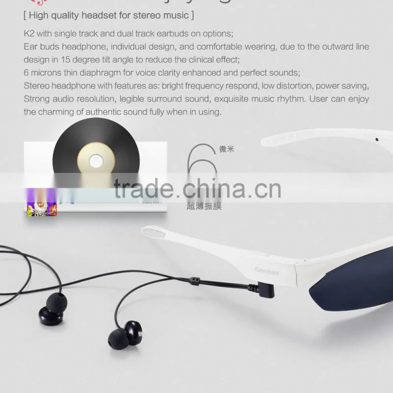 digital bluetooth sunglasses wireless touch control bluetooth sunglasses