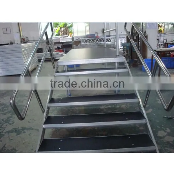 Plywood stage podium aluminum stage portable stage for events
