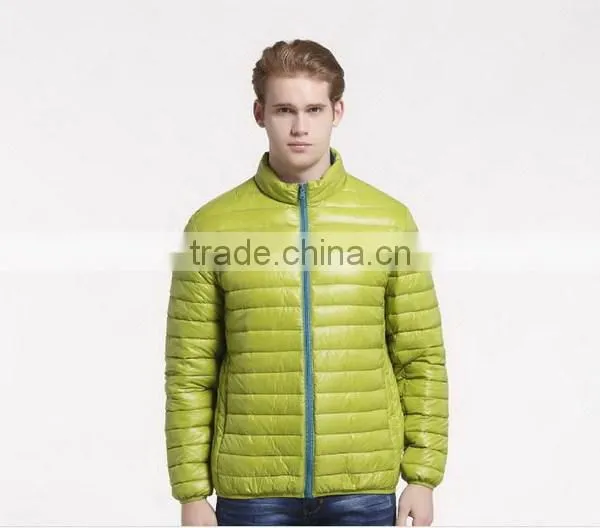 2015 promotional men's coat men leather winter jackets