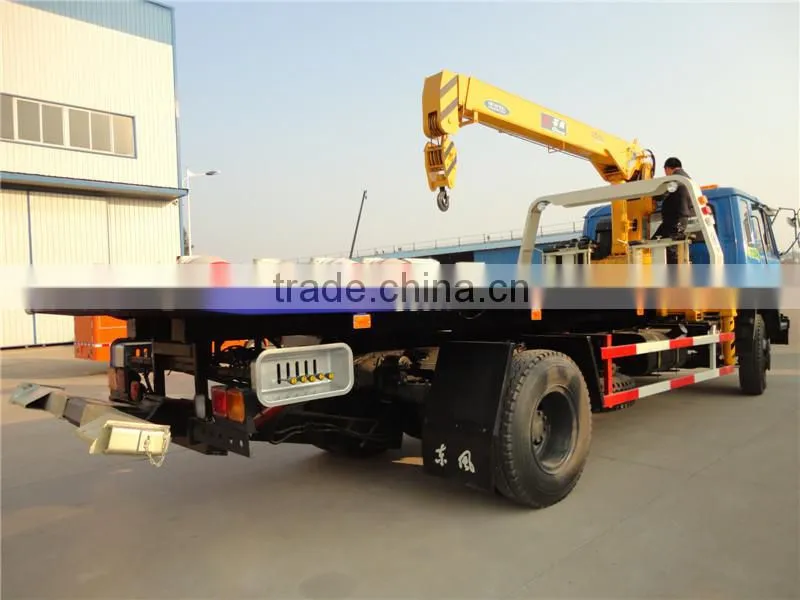 New coming 4x2 dongfeng crane mount wrecker