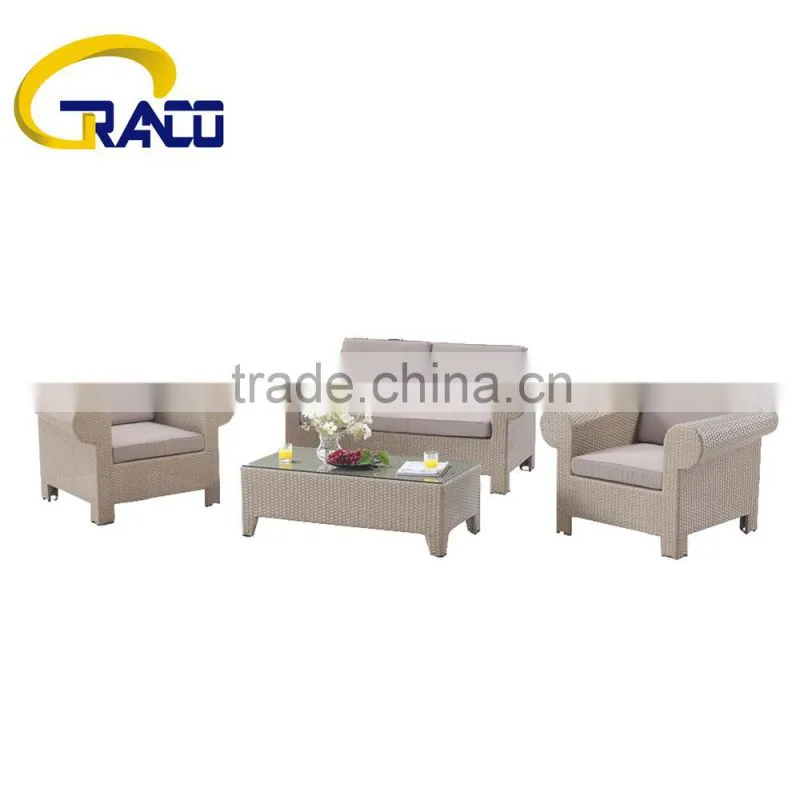 Aluminum Outdoor Garden Rattan Cushion box