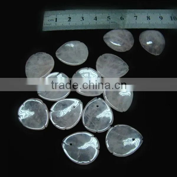 Semi Precious Stone Petal Flower Accessory