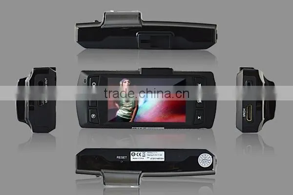 AC hot sell 2.7inch 1080P car dvr+supper nightvisionion mini dvr for car+H.264 h198