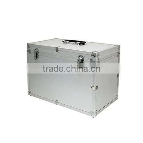 Aluminum Hard Case, 17.7 x 12.4 x 9.5 Inches