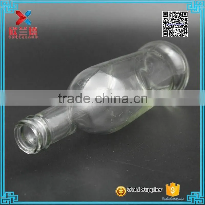 9oz clear glass bottle for wine clear glass bottle for wine 260ml