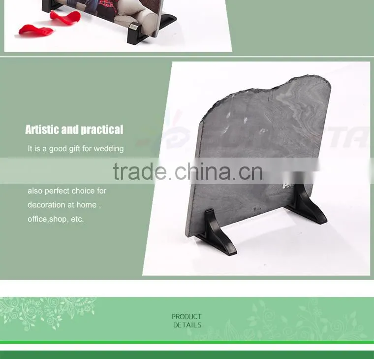 Sunmeta factory directly 3D sublimation blank rock photo SH05 20*20cm