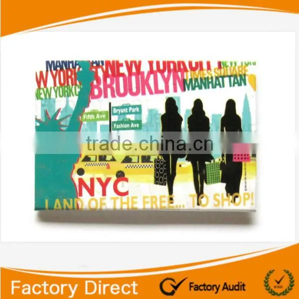 New York las Vegas tourist souvenir fridge magnets