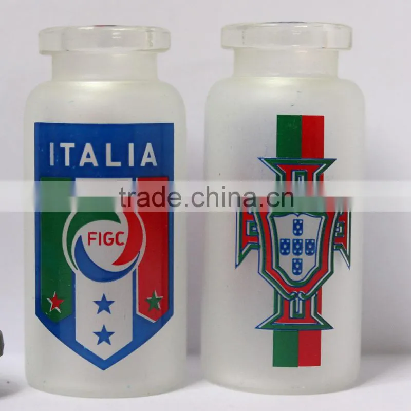 Clear vial sterile injection mould glass vials