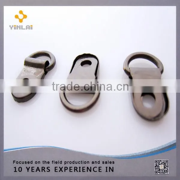 Custom alloy zinc metal shoe hook shoe lace hook