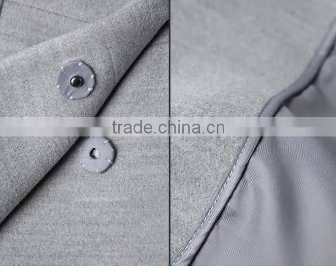 popular long dress woolen cloth coat