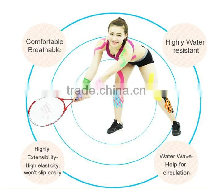 Chinese products ce fda approved kinesiology surgical tape kinesiology tape