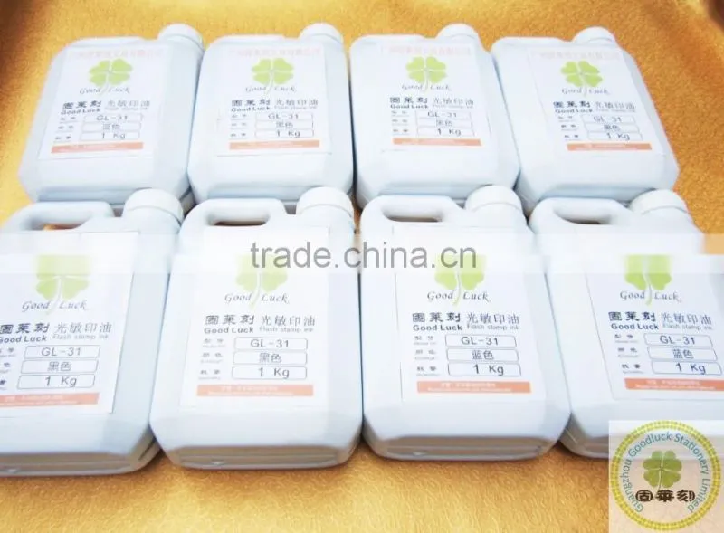 Water basic self-inking stamp ink/Re-fill stamp pad ink for office use