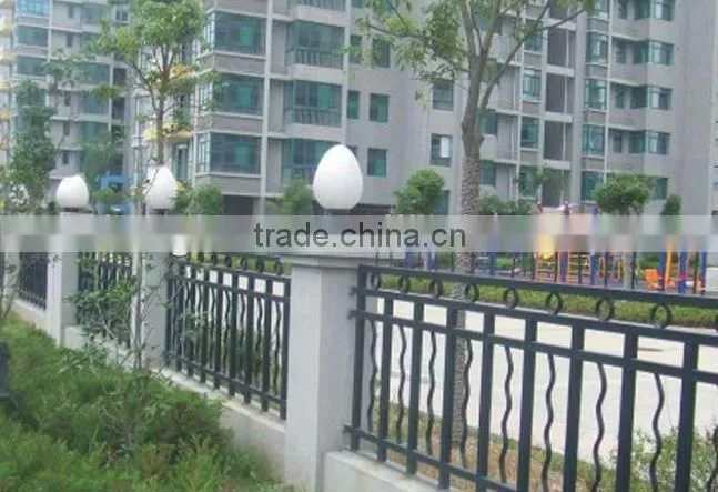 2014 Top-selling garden security wrought iron fence