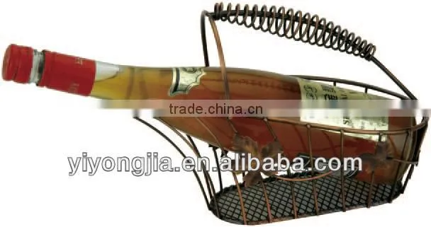 Hotel metal wine rack/unique metal wine racks