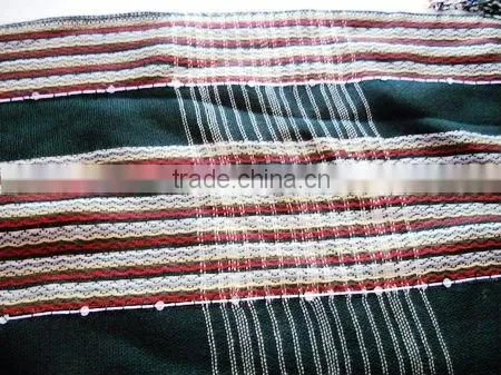 fashion acrylic knitted jacquard scarf