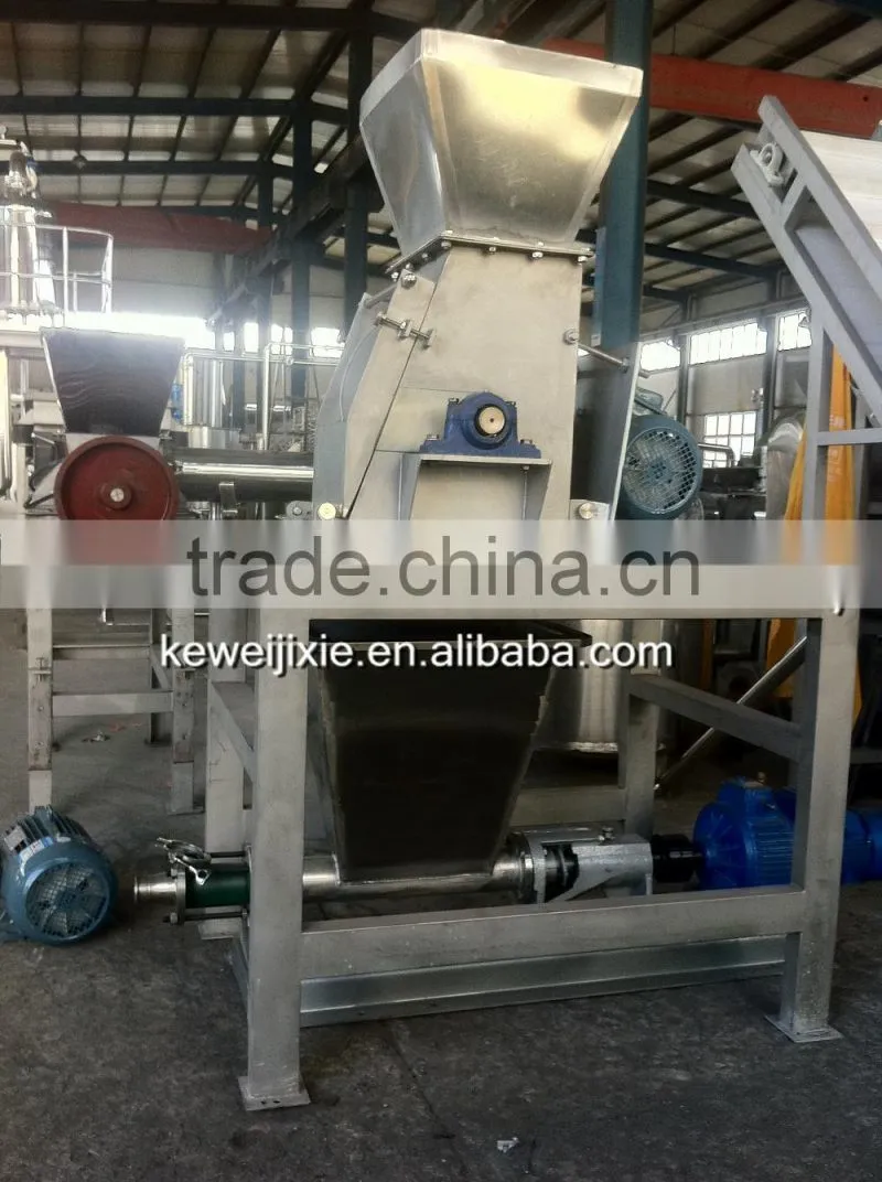 30 ton CPJ-30 Model hammer type apple crushing machine(Industrial fruits crusher)