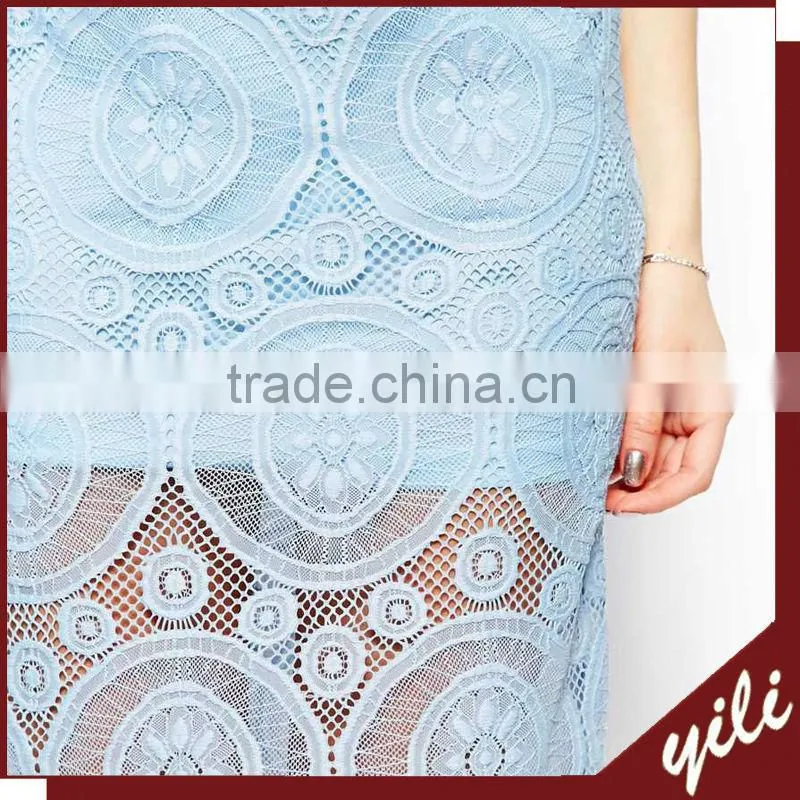 New design lace decorate ladies skirt suits 2014
