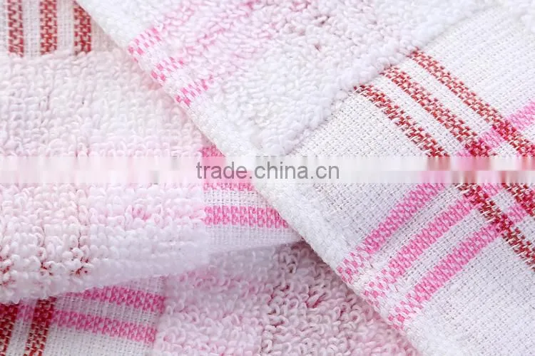 high quality 100% cotton face towel supplier in China