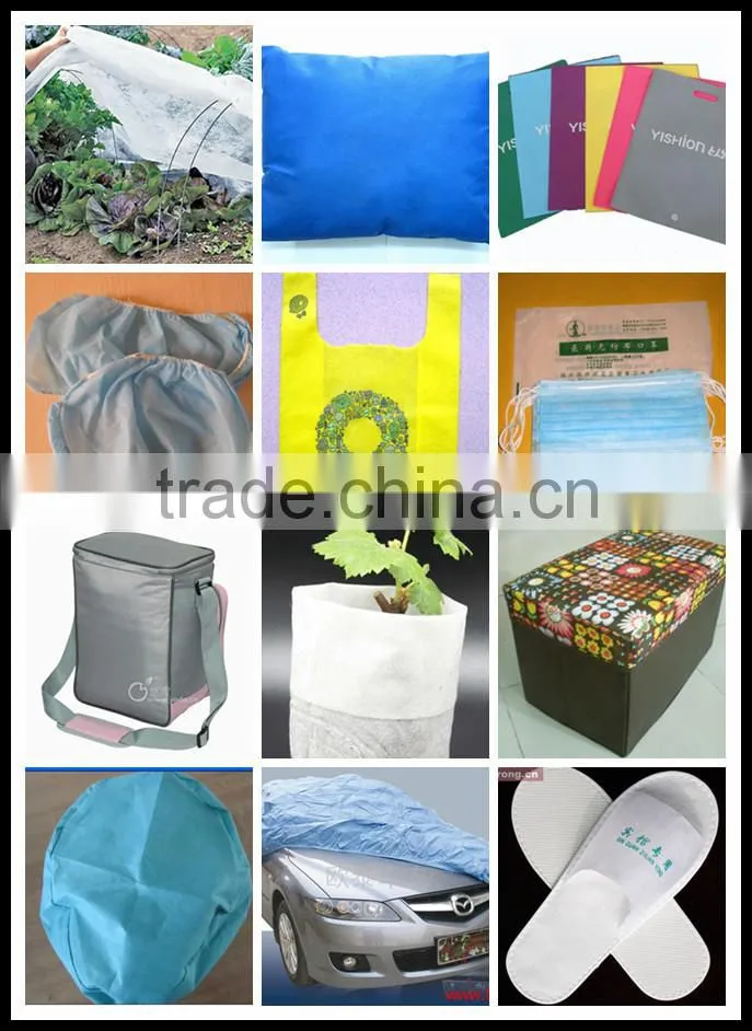 pp material fabric for outside furniture ,sofa,mattress, spunbond non woven fabric, cambrella fabric for shoes interlining