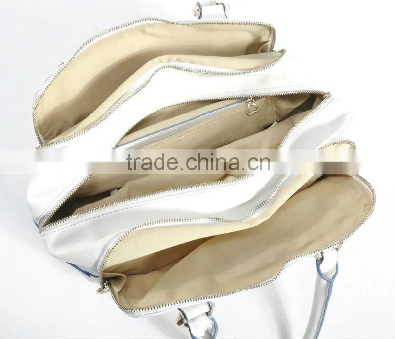New arrival! Triple zip Satchel bags handbags fashion 2012 summer