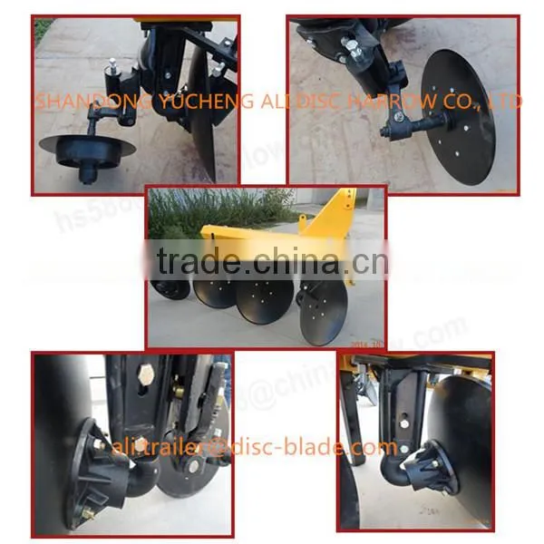 Farm high quality one way disc plough tractor 3 point baldan disc plow for sale
