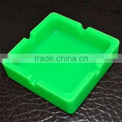 eco-friendly round and square silicone ashtray
