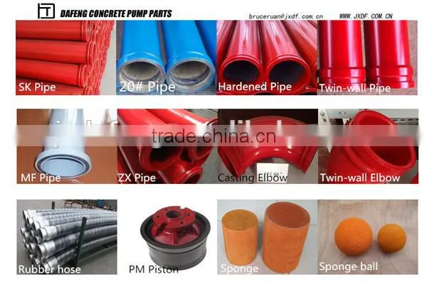 concrete pump rubber hose