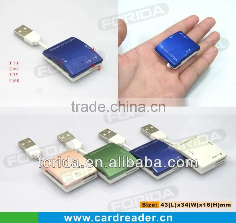 usb card reader for galaxy With Cable And LED Light